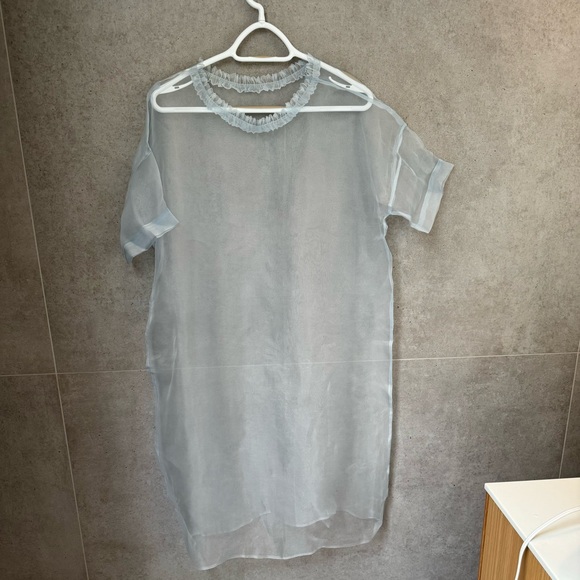 Runaway Bicycle 100% silk dress - Picture 4 of 8